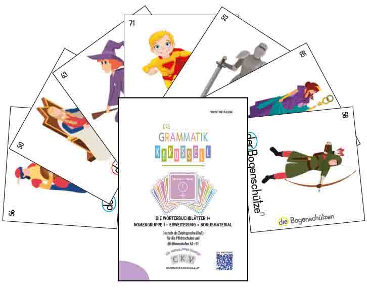 Set 1+ Menschen-Wesen und Bildwörterbuch