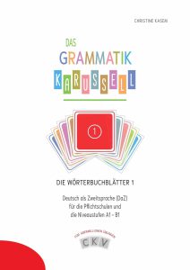 Buchdeckel der Wörterbuchblätter 1