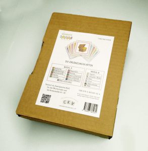 Schachtel mit Wortschatzergänzungen, Außenansicht