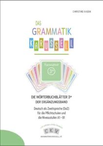 Buchdeckel: Die Wörterbuchblätter 3