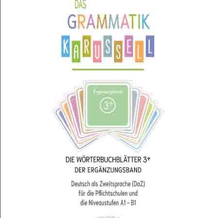 Buchdeckel: Die Wörterbuchblätter 3