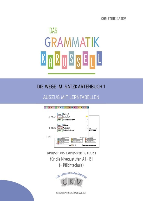 Wege im Satzkartenbuch 1