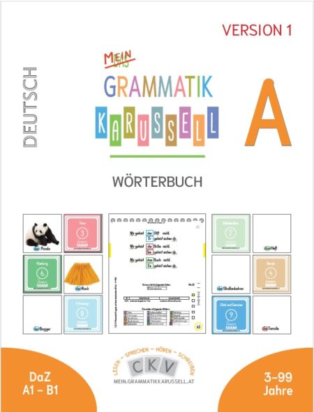 Mein Grammatikkarussell - Bildwörterbuch A