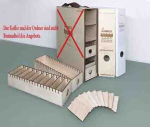 Laden ohne Wortschatzkoffer mit Trennblättern