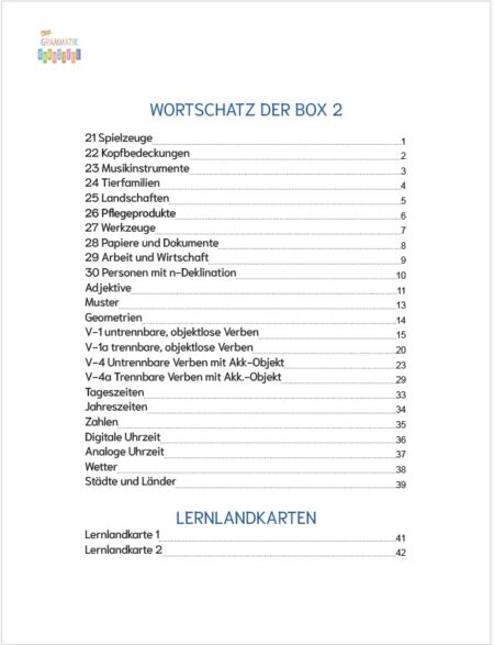 Mein Grammatikkarussell - Bildwörterbuch B – Bild 2