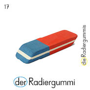 der Radiergummi