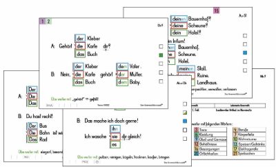 Satzkarten_beispiele Beispiele für die Satzkarteninhalte mit Vorder- und Rückseite